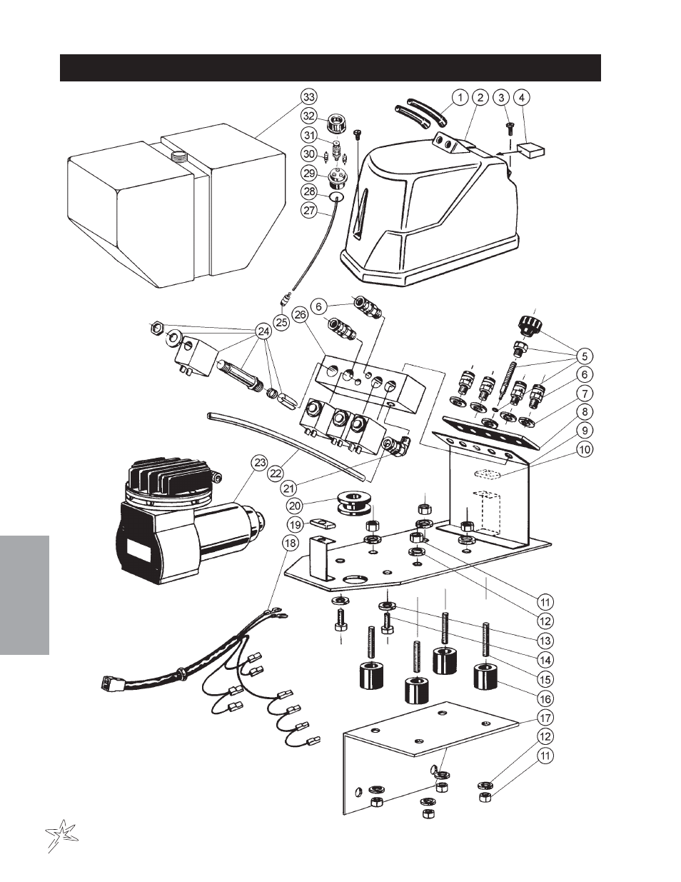 504 compressor sub assembly drawing | Smithco Spray Star 1600P (sn 0979 – 0991) Parts & Service Manual User Manual | Page 120 / 142