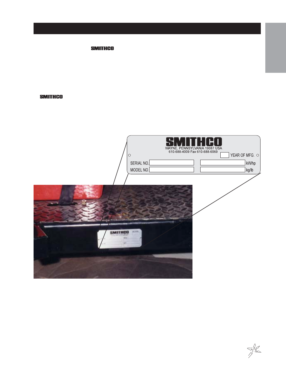 Introduction | Smithco Spray Star 1600P (sn 0979 – 0991) Parts & Service Manual User Manual | Page 3 / 142