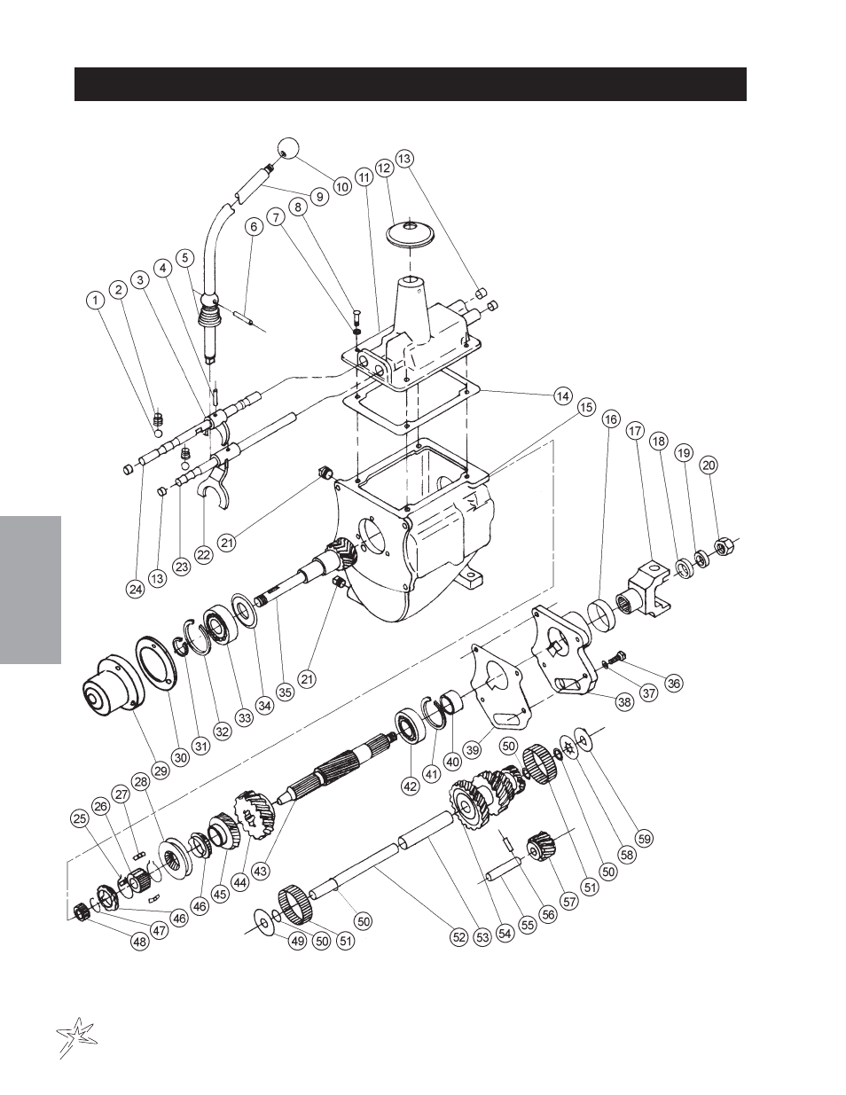 409 3-speed transmission drawing | Smithco Spray Star 1600P (sn 0979 – 0991) Parts & Service Manual User Manual | Page 50 / 142