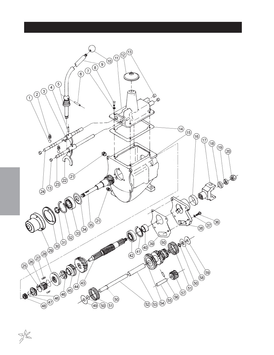 409 3-speed transmission drawing | Smithco Spray Star 1600P (sn 0979 – 0991) Parts & Service Manual User Manual | Page 52 / 142