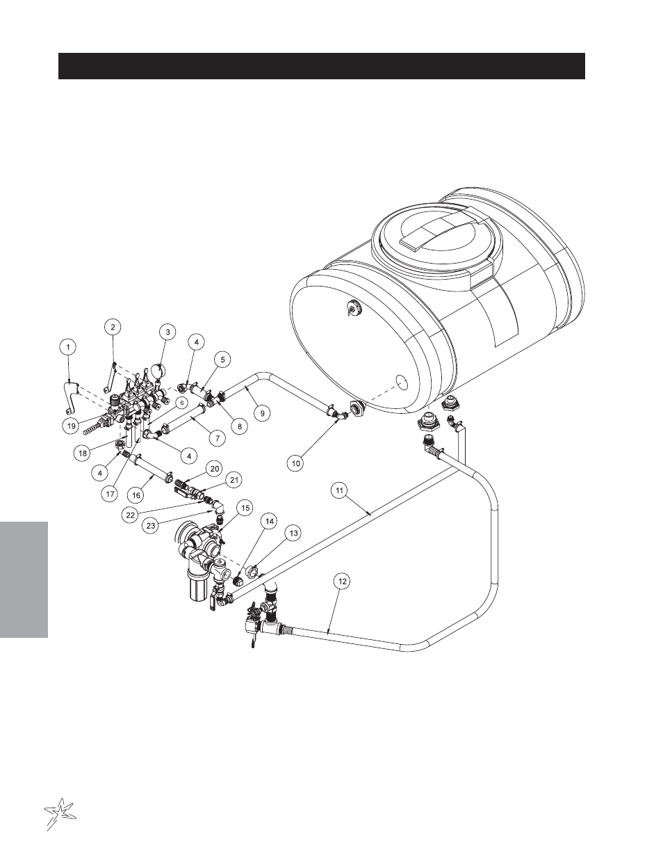 1610p plumbing drawing | Smithco Spray Star 1600P (sn 0979 – 0991) Parts & Service Manual User Manual | Page 68 / 142