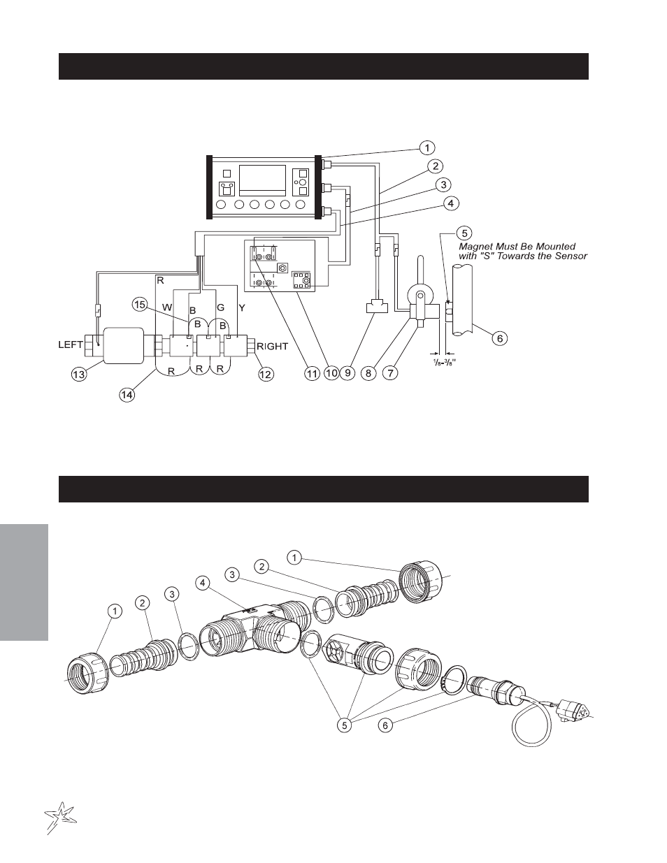 Control 1607p system drawing, 515 flow meter drawing | Smithco Spray Star 1600P (sn 0979 – 0991) Parts & Service Manual User Manual | Page 72 / 142