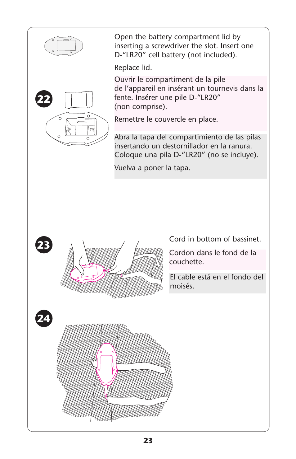 Graco Playard none User Manual | Page 23 / 56