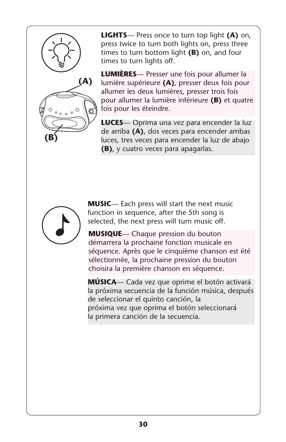 Graco Playard none User Manual | Page 30 / 56