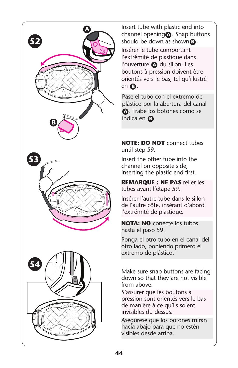 Graco Playard none User Manual | Page 44 / 56