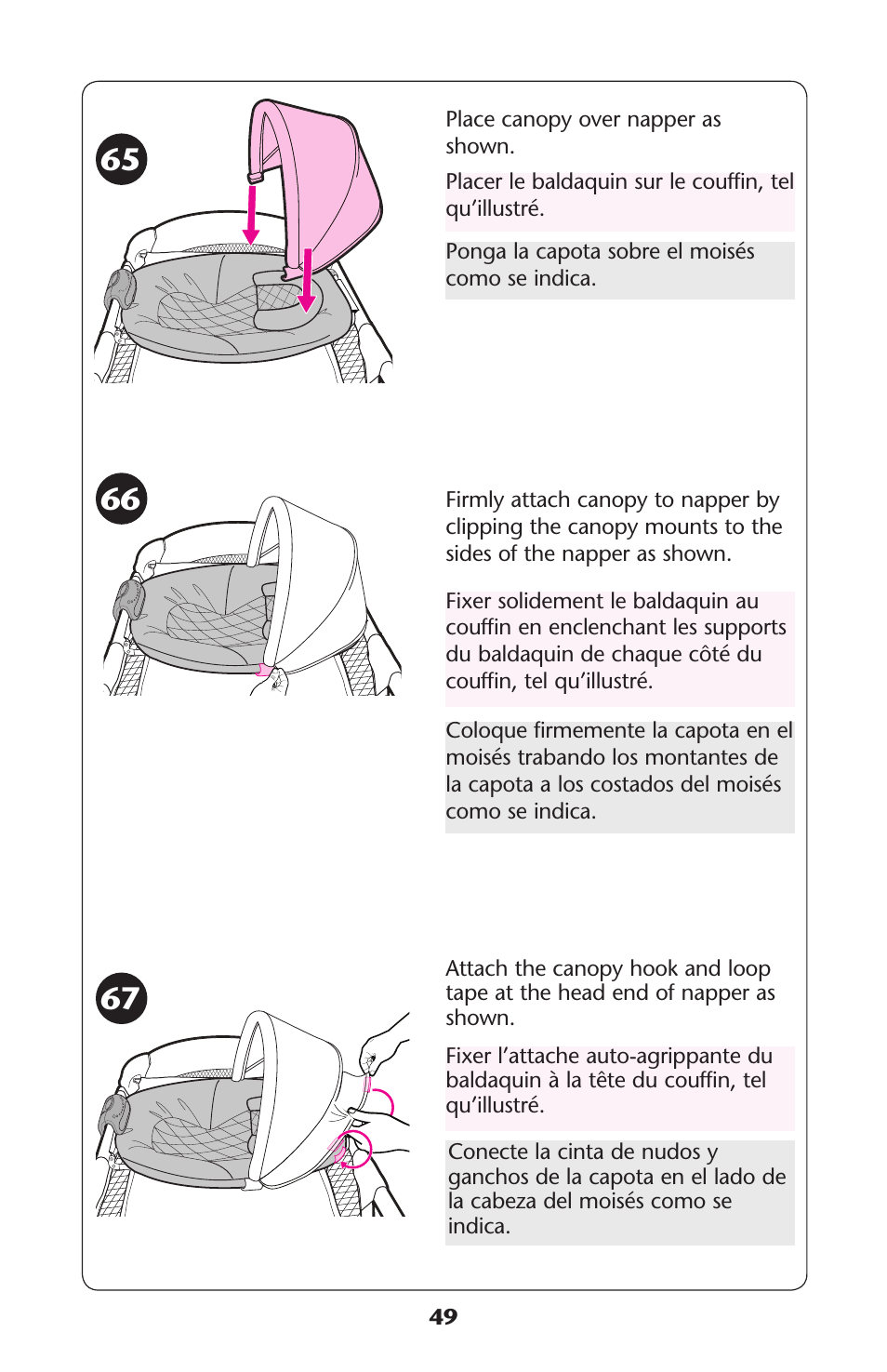 Graco Playard none User Manual | Page 49 / 56