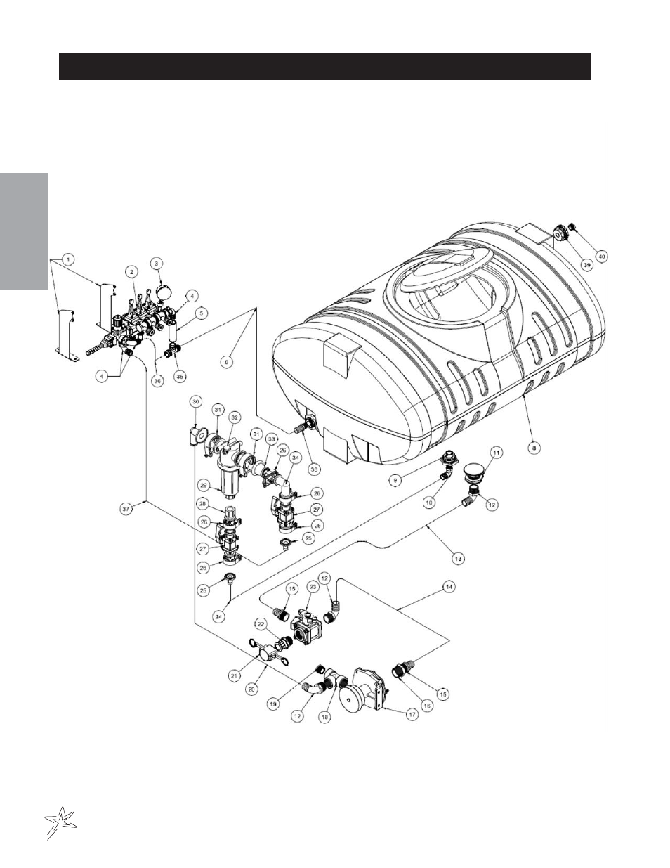 1710 plumbing drawing | Smithco Spray Star 1710 Operator Manual User Manual | Page 16 / 37