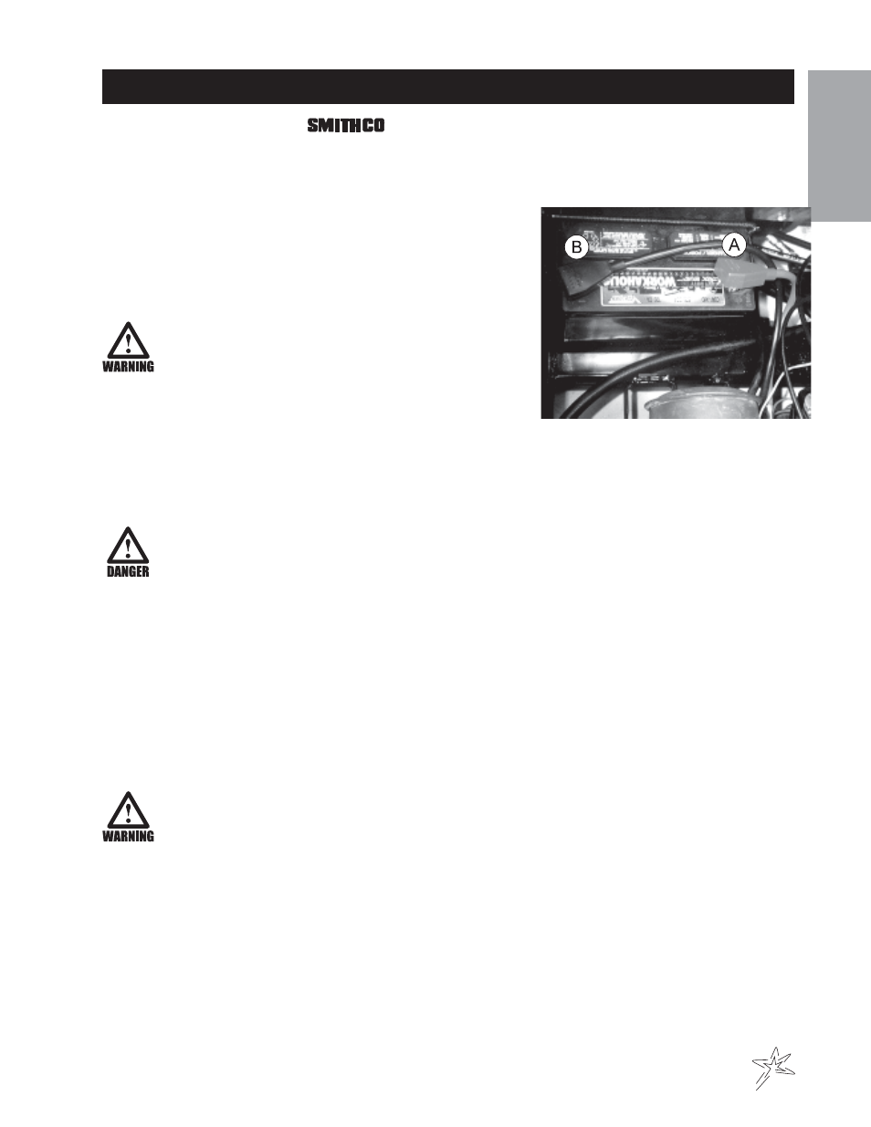 Setup | Smithco Spray Star 1710 Operator Manual User Manual | Page 9 / 37