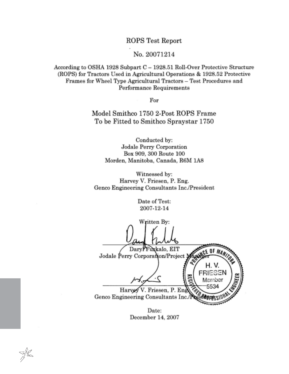 Smithco Spray Star 1754/1754D Operator Manual (2010) User Manual | Page 32 / 38