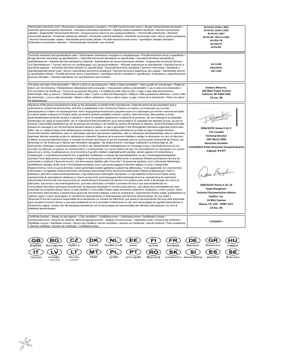 Smithco Spray Star 1754/1754D Operator Manual (2010) User Manual | Page 34 / 38