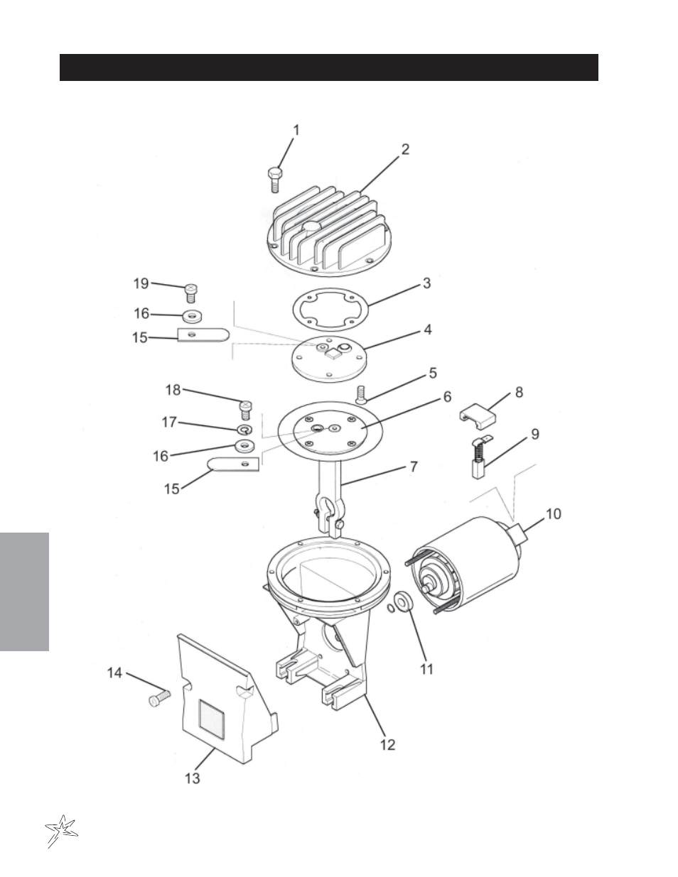 505 motor sub assembly drawing | Smithco Spray Star 1750 (sn 175G046 – 175G072) Parts & Service Manual User Manual | Page 102 / 118