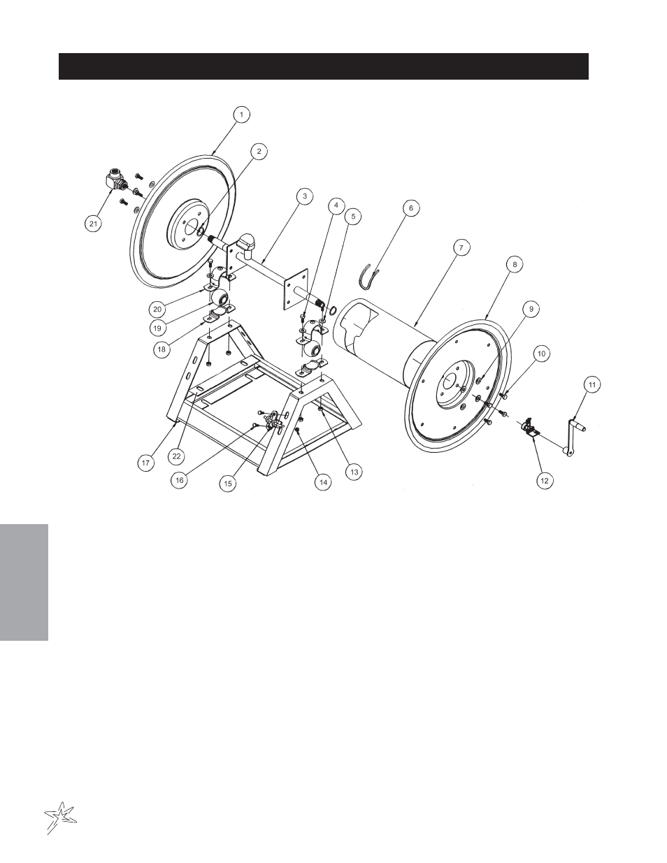 129manual hose reel drawing | Smithco Spray Star 1750D (sn 175D180 – Current) Parts & Service Manual User Manual | Page 70 / 94