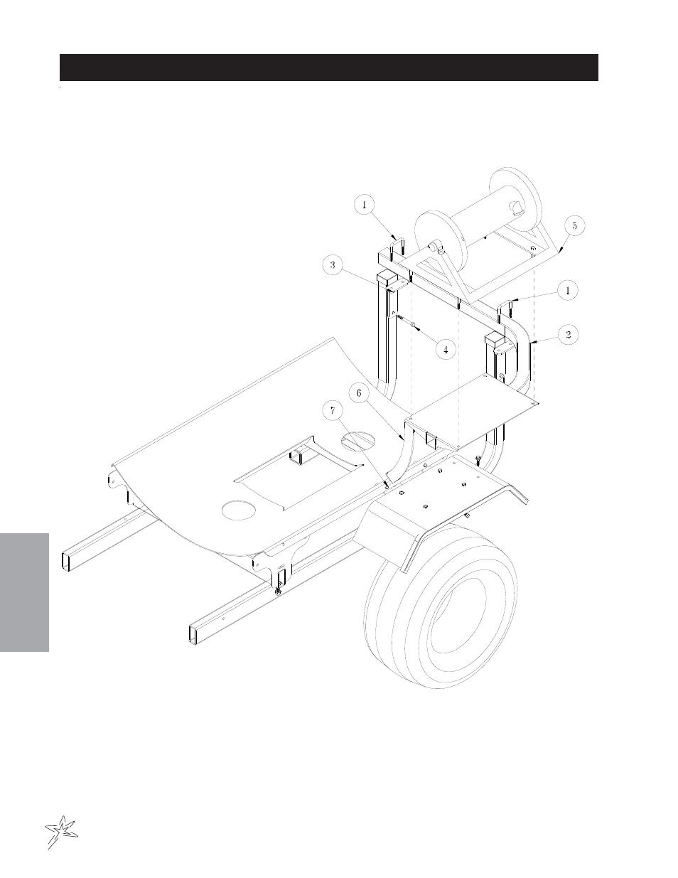 308 hose reel mount for hd booms | Smithco Spray Star 1750D (sn 175D180 – Current) Parts & Service Manual User Manual | Page 72 / 94