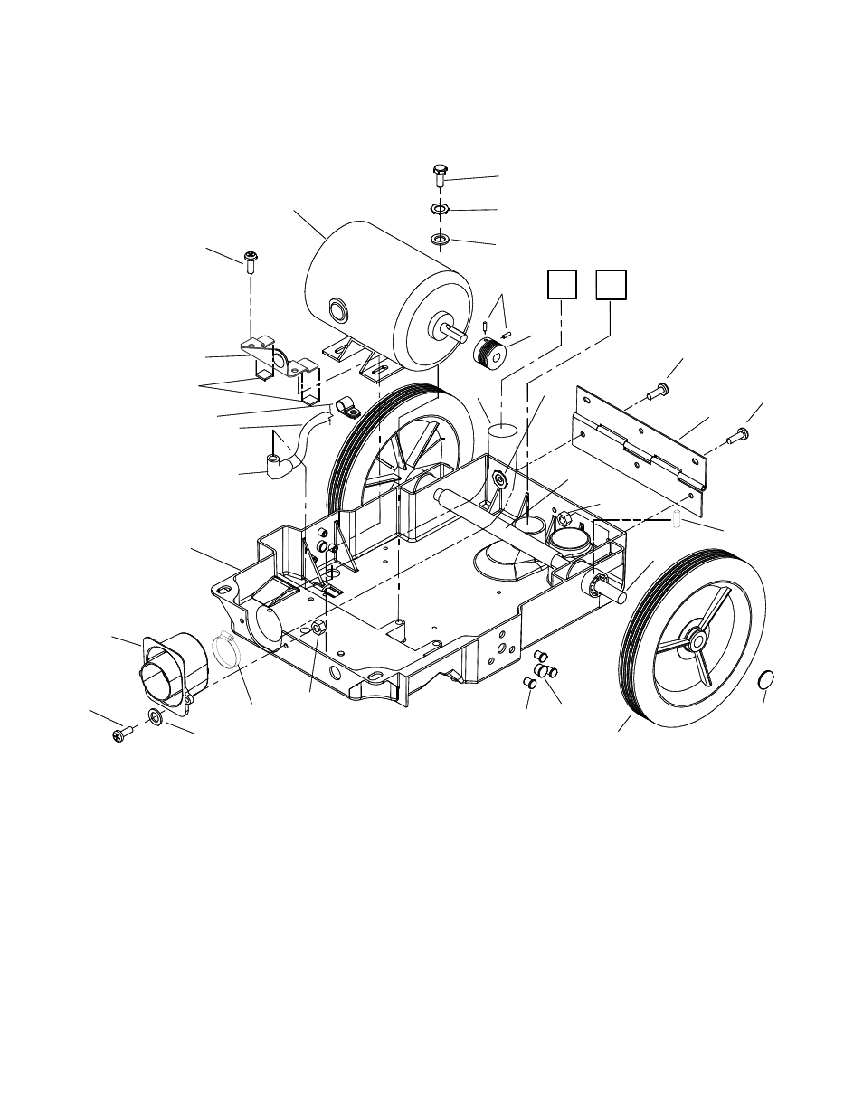 Frame assembly | Century OPERATING INSTRUCTIONS CEXT7 User Manual | Page 26 / 43