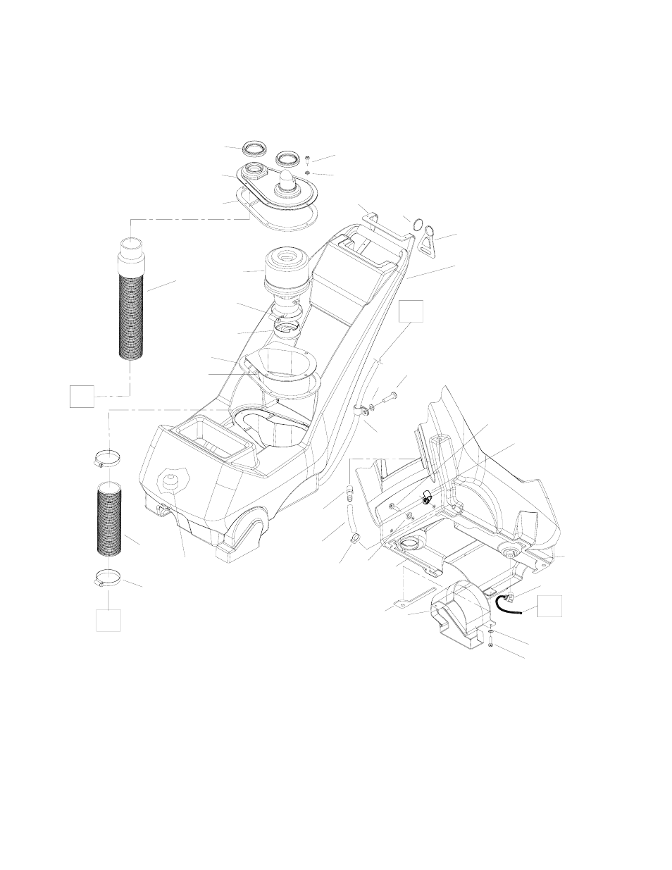 Solution tank assembly, Ab d c | Century OPERATING INSTRUCTIONS CEXT7 User Manual | Page 38 / 43