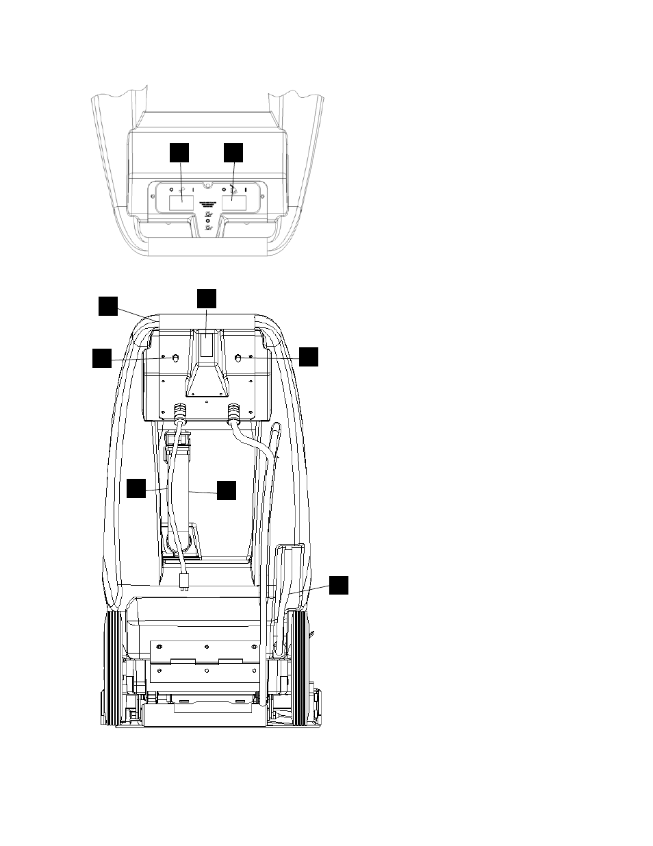 Controls/component locations | Century OPERATING INSTRUCTIONS CEXT7 User Manual | Page 9 / 43