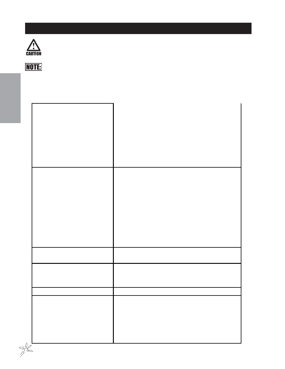 Service chart | Smithco Spray Star 1760 (Sn 176G012 – Current) Parts & Service Manual User Manual | Page 12 / 110