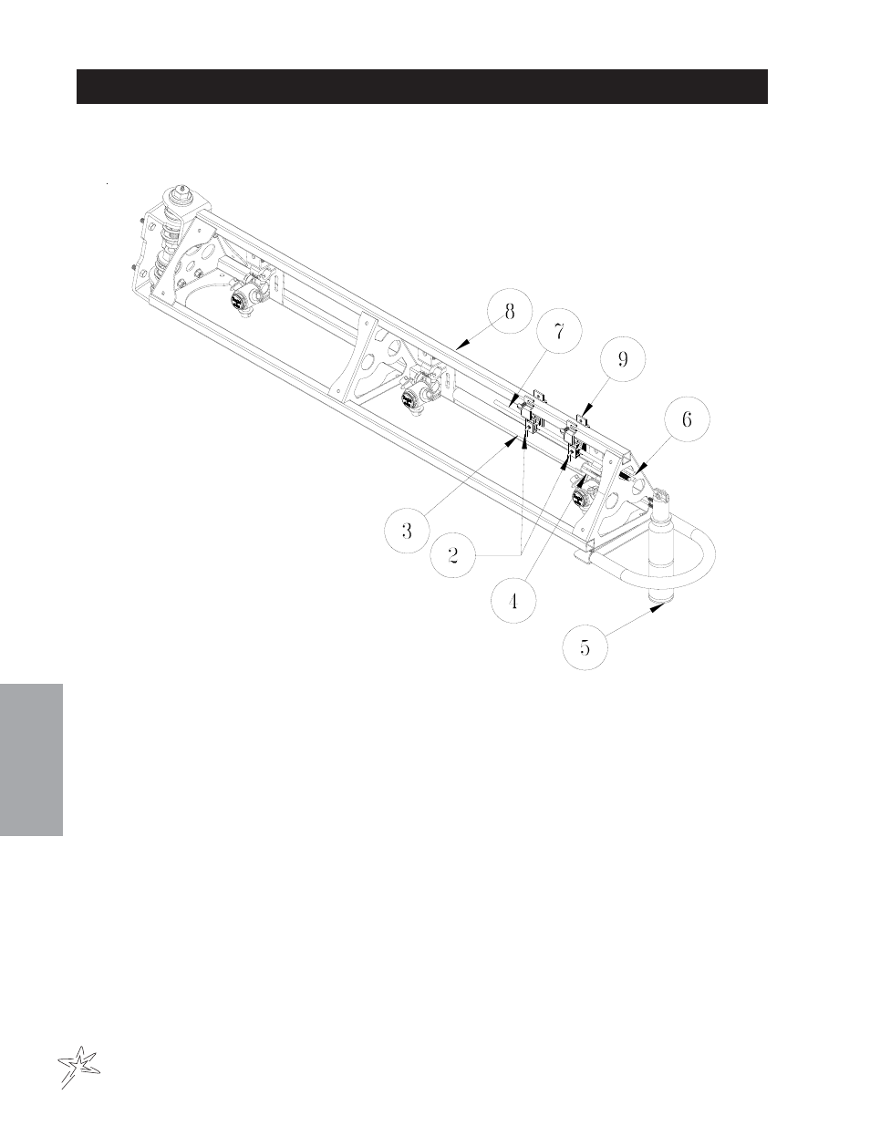 Foamer nozzle mount & hose guard mount | Smithco Spray Star 1760 (Sn 176G012 – Current) Parts & Service Manual User Manual | Page 94 / 110