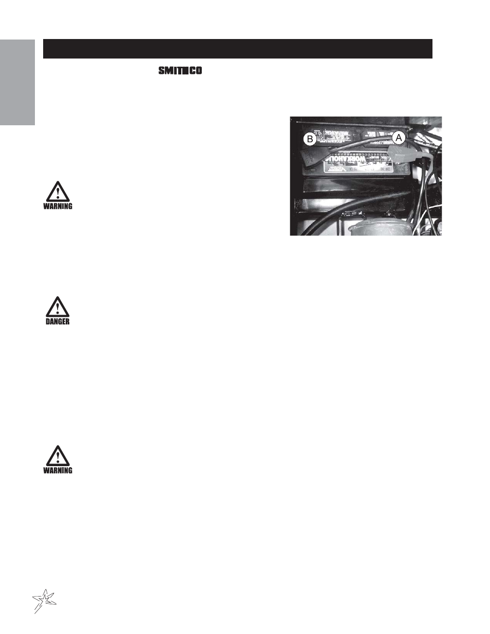 Setup | Smithco Spray Star 2005/2005D Operator Manual User Manual | Page 10 / 31