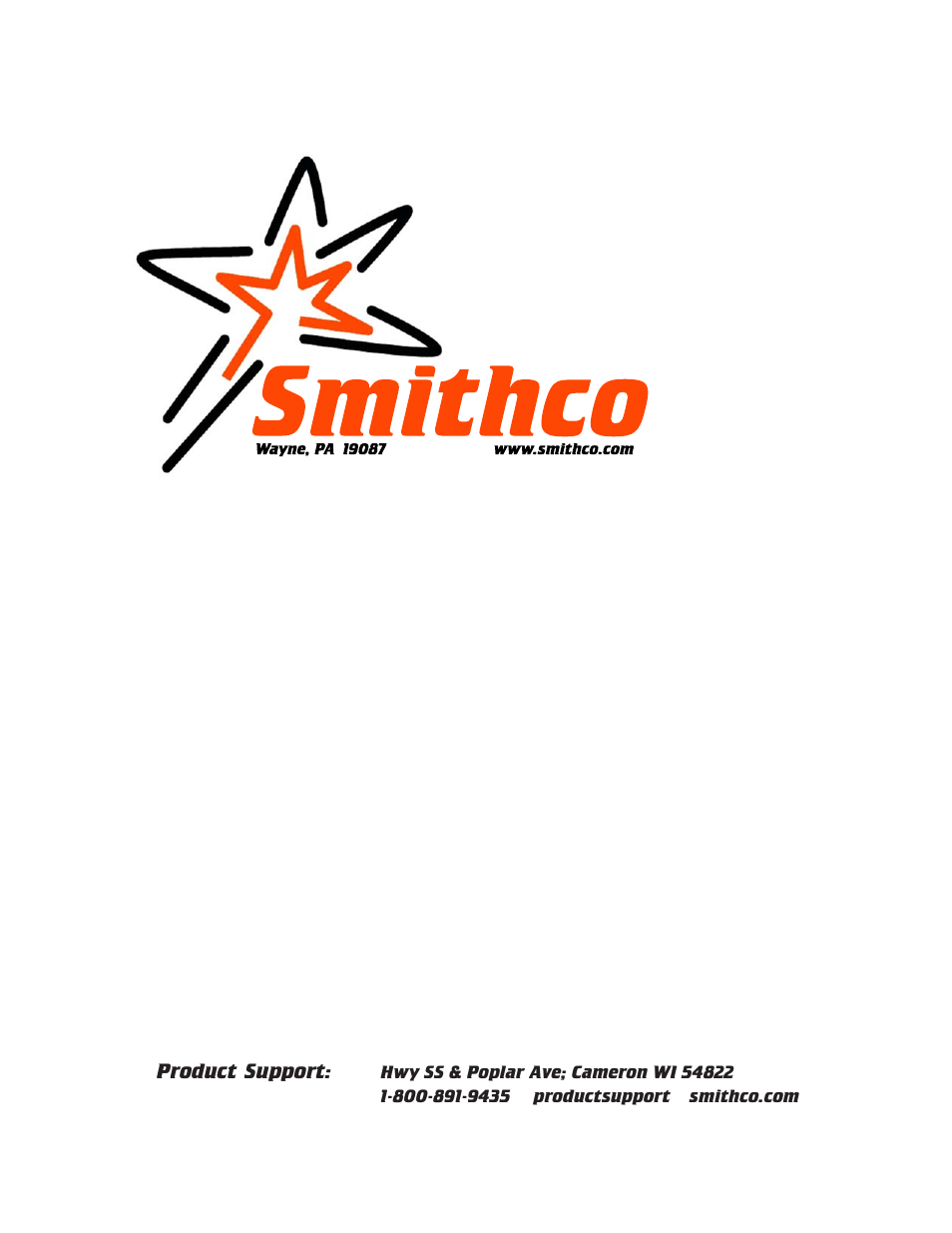 Smithco Spray Star 2000D (sn 200D088 – 200D127) Parts & Service Manual User Manual | 110 pages