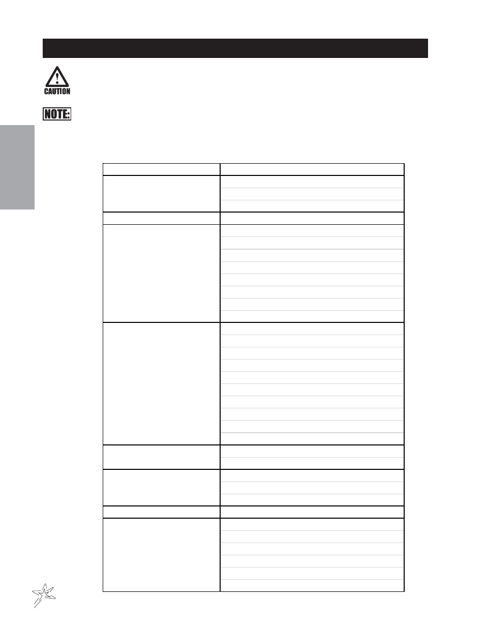 Service chart, Service | Smithco Spray Star 2000D (sn 200D088 – 200D127) Parts & Service Manual User Manual | Page 10 / 110