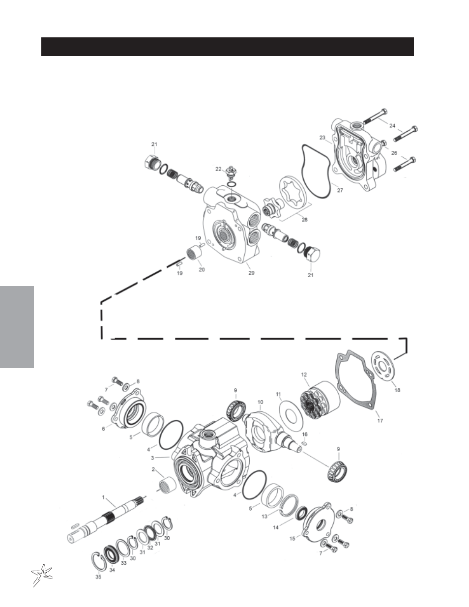 482 hydrostatic pump drawing | Smithco Spray Star 2000D (sn 200D088 – 200D127) Parts & Service Manual User Manual | Page 48 / 110