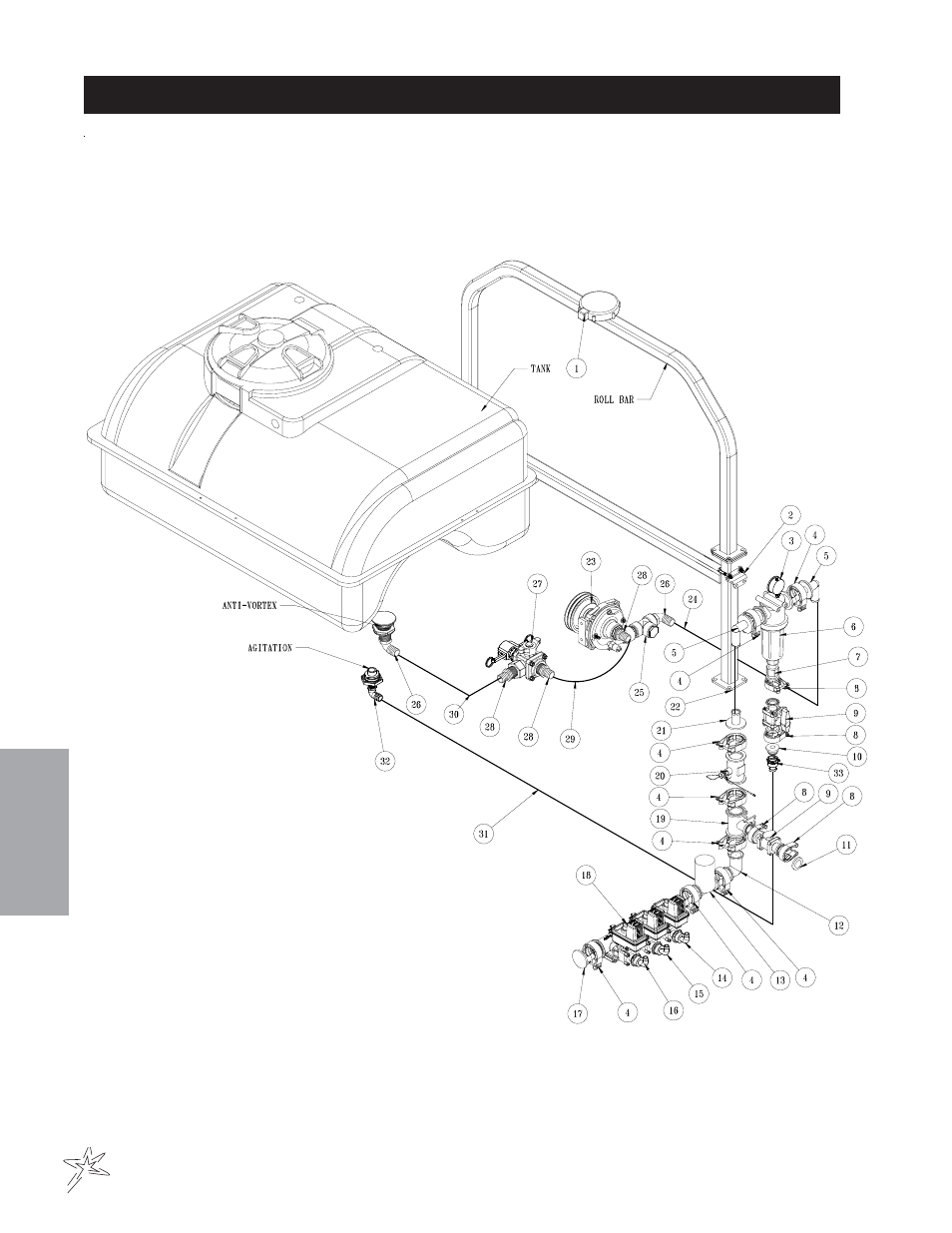 2002 d plumbing drawing | Smithco Spray Star 2000D (sn 200D088 – 200D127) Parts & Service Manual User Manual | Page 54 / 110