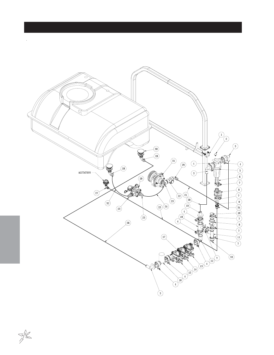 2004 d plumbing drawing | Smithco Spray Star 2000D (sn 200D088 – 200D127) Parts & Service Manual User Manual | Page 56 / 110