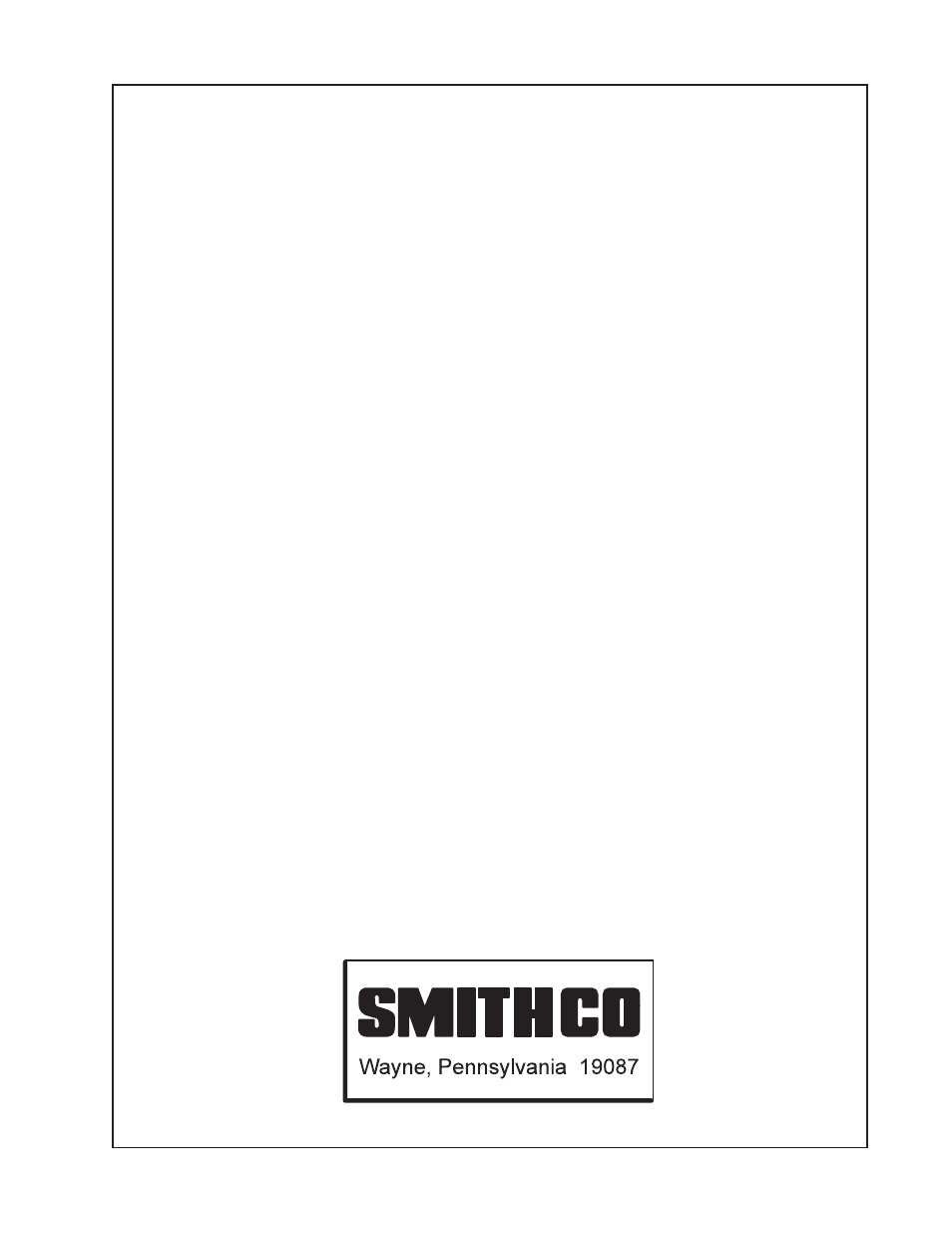 Limited warranty | Smithco Spray Star 3000 (sn 3500 – Current) Parts & Service Manual User Manual | Page 127 / 128