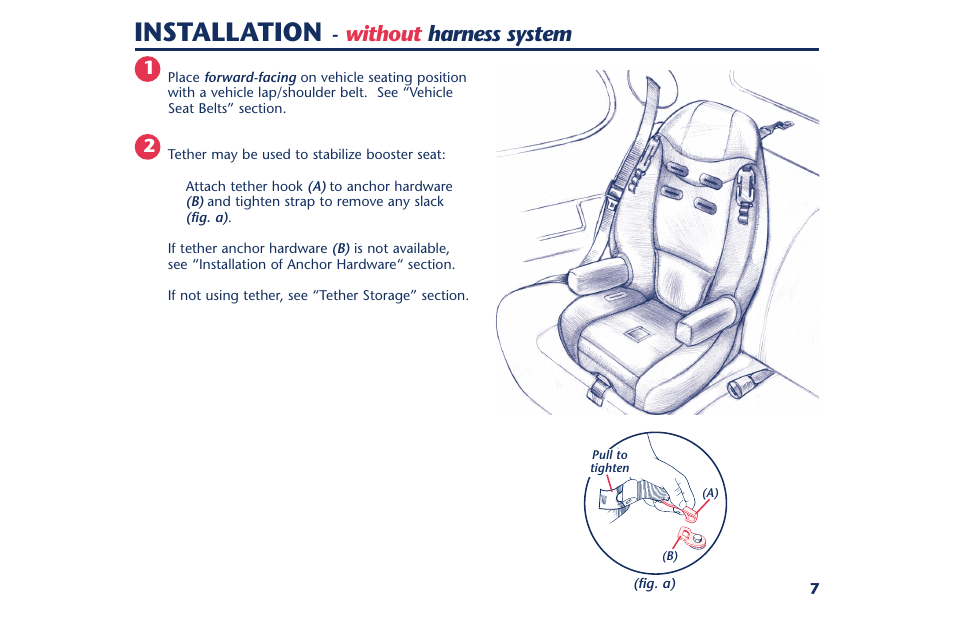 Installation, Without harness system | Century PM-1378AB User Manual | Page 9 / 32