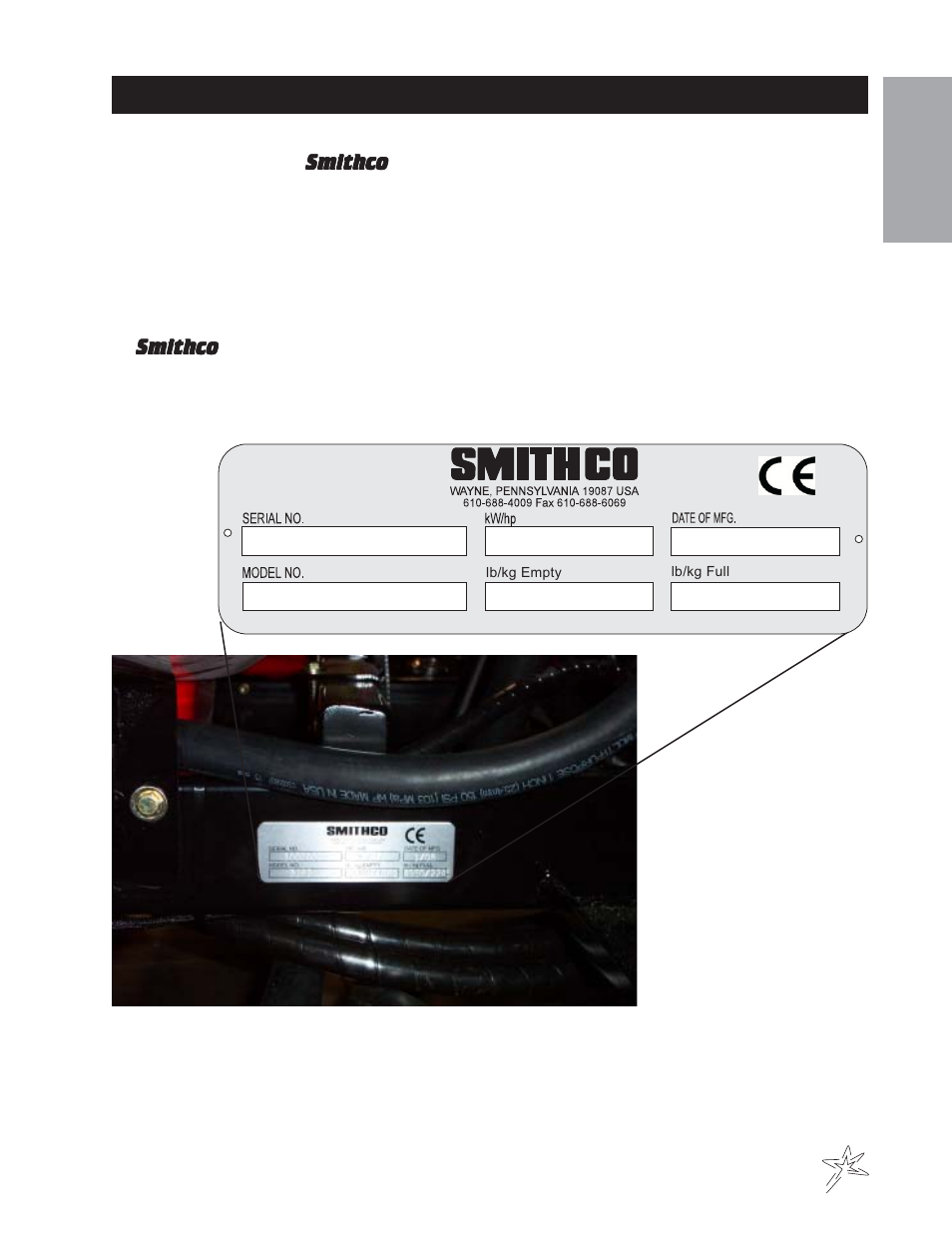 Introduction, Smithco | Smithco Spray Star 3184 (sn 300G001 – 300G072) Operator Manual User Manual | Page 3 / 35