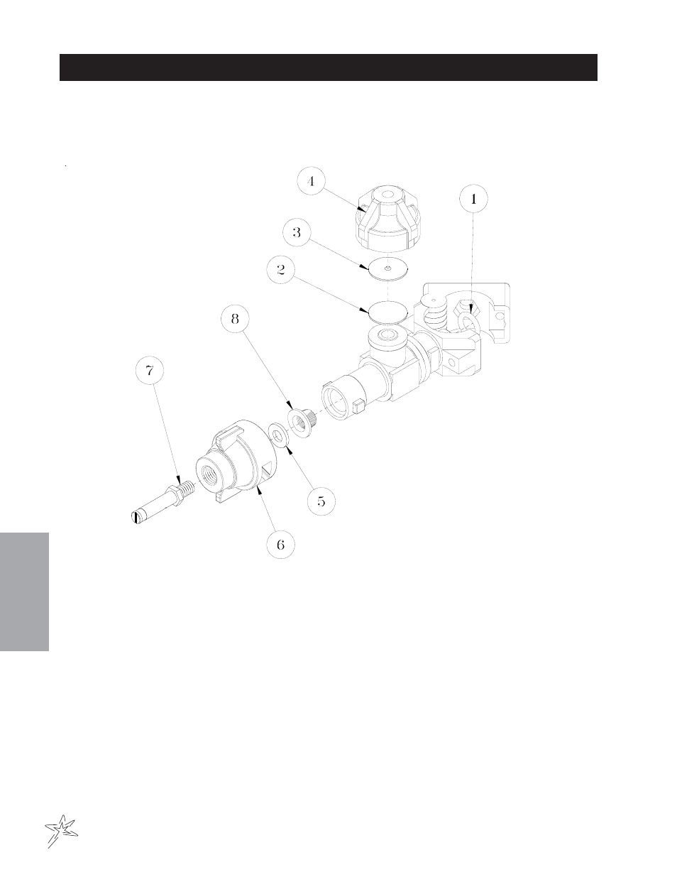 Nozzle assembly drawing | Smithco Spray Star 3180 (sn 300G056 – 300G065) Parts & Service Manual User Manual | Page 72 / 112