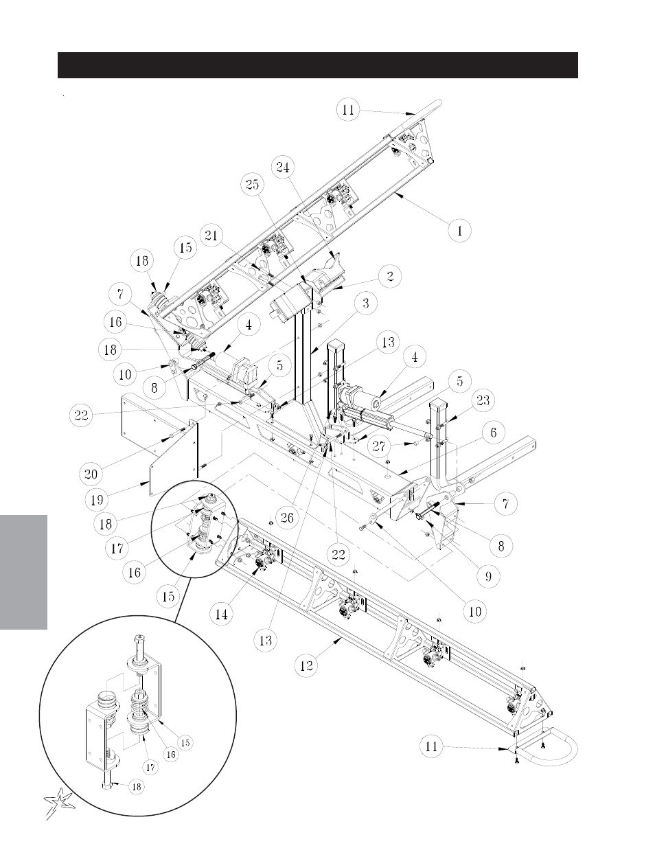 525 heavy boom | Smithco Spray Star 3180 (sn 300G056 – 300G065) Parts & Service Manual User Manual | Page 74 / 112