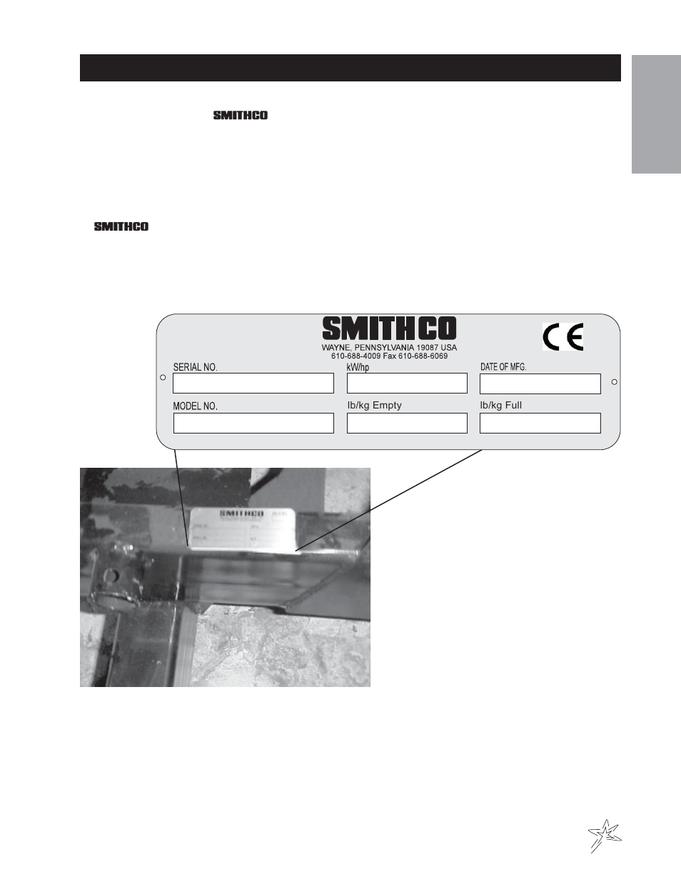 Introduction | Smithco Big Vac V72E Operator Manual (2010) User Manual | Page 3 / 22