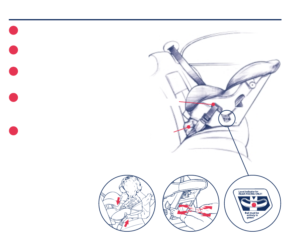 Rear-facing installation | Century Accel SE 5-Point 45100 User Manual | Page 8 / 28