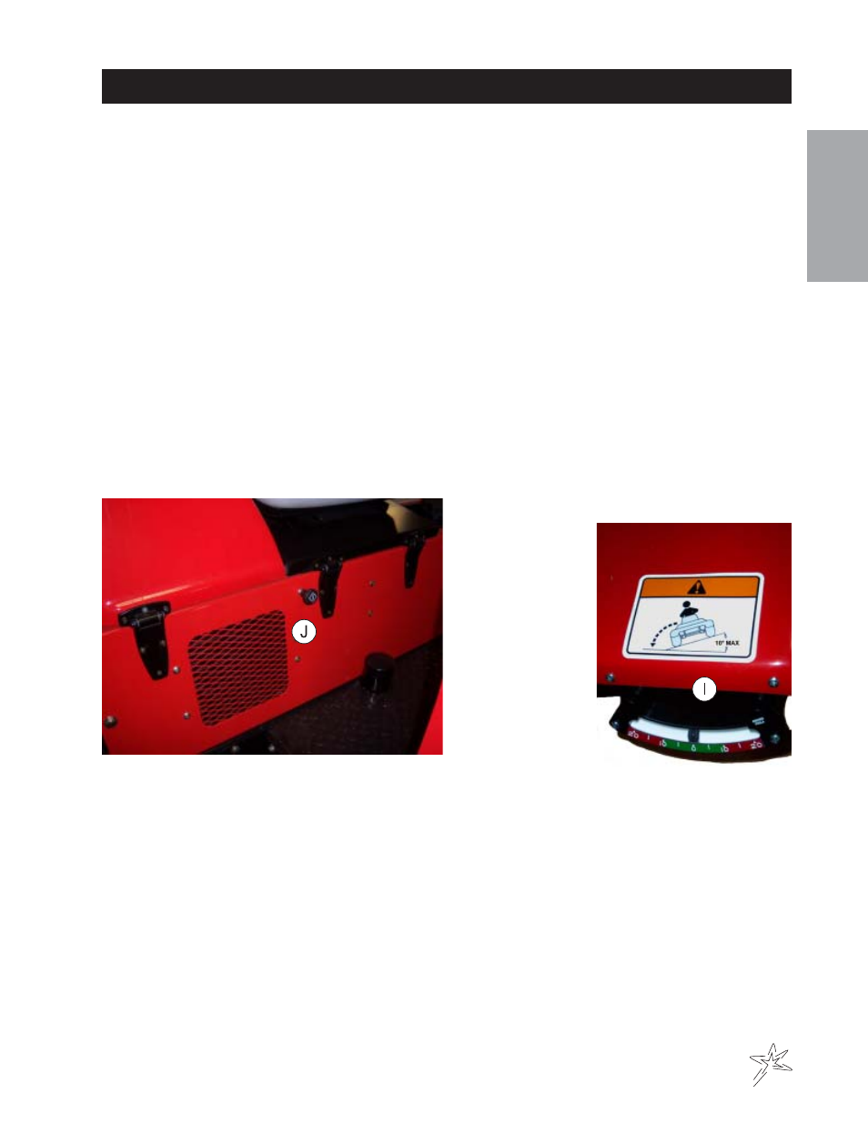 Controls & instruments | Smithco Sweep Star 48H Operator Manual (2013) User Manual | Page 13 / 56