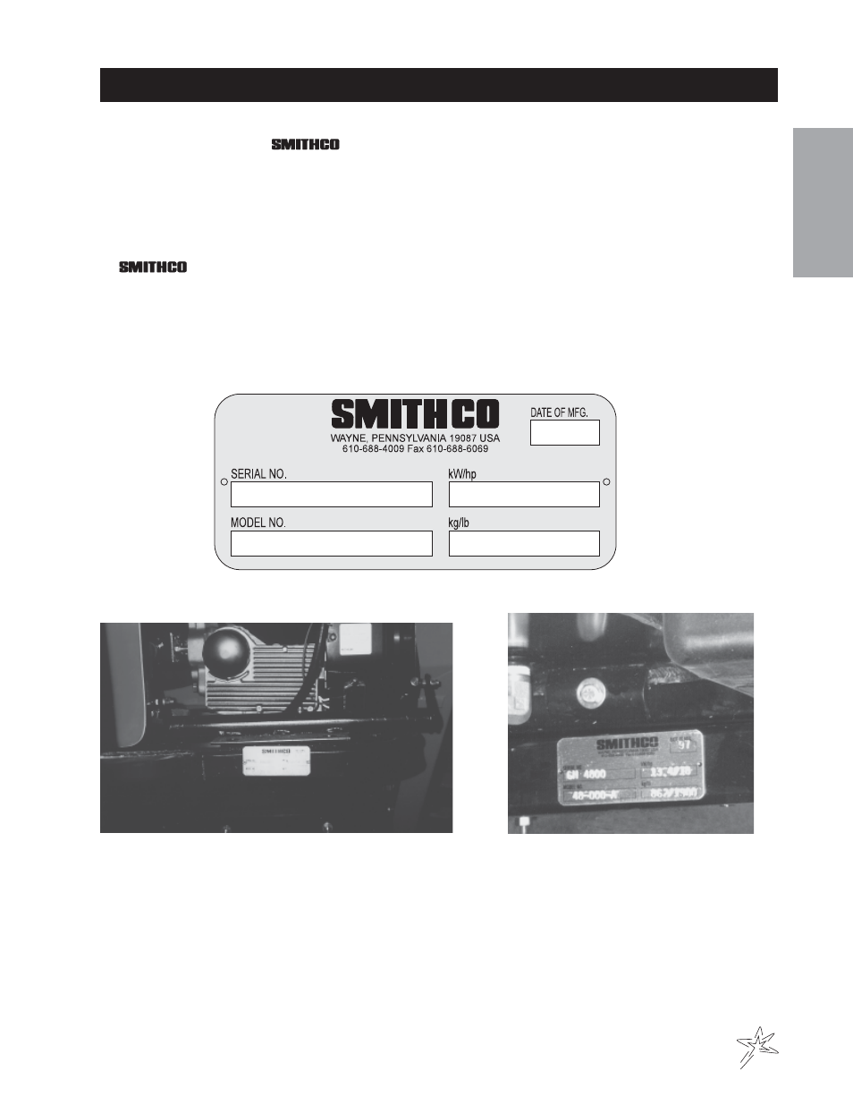 Introduction | Smithco Sweep Star 48H Operator Manual (2013) User Manual | Page 3 / 56