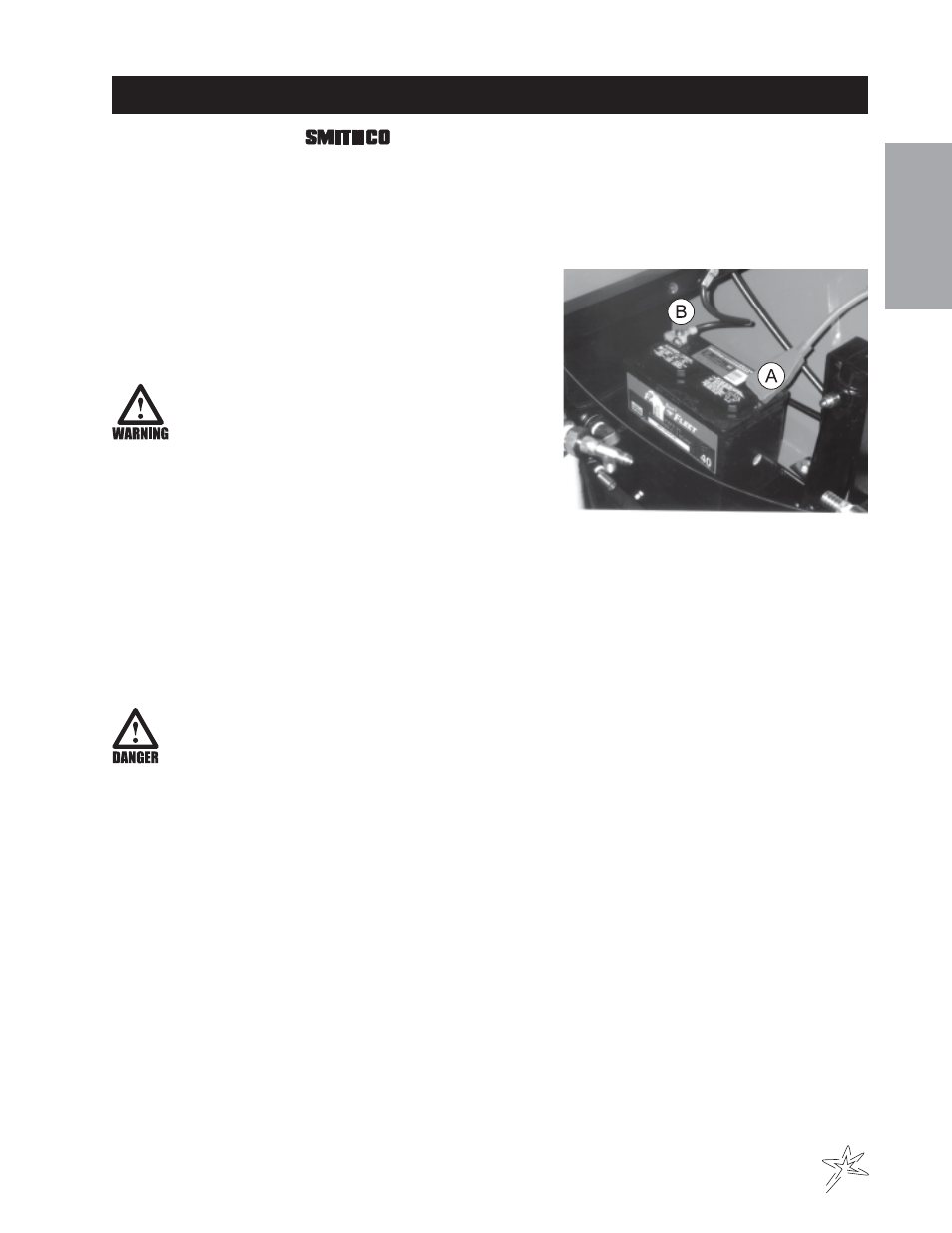 Setup | Smithco Sweep Star 48H Operator Manual (2013) User Manual | Page 9 / 56