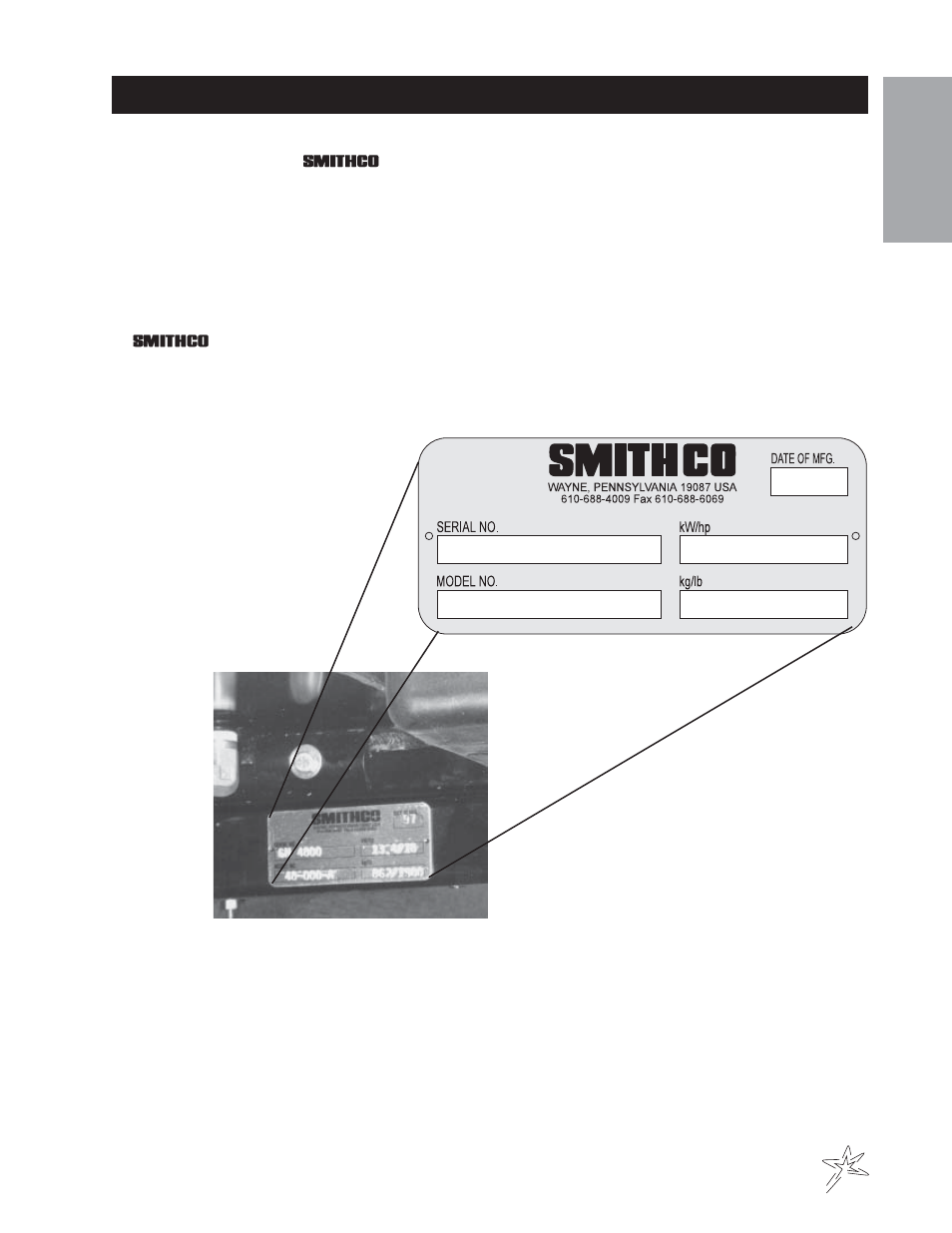 Introduction | Smithco Sweep Star 48 (sn 4975 – 4982) Parts & Service Manual User Manual | Page 3 / 80