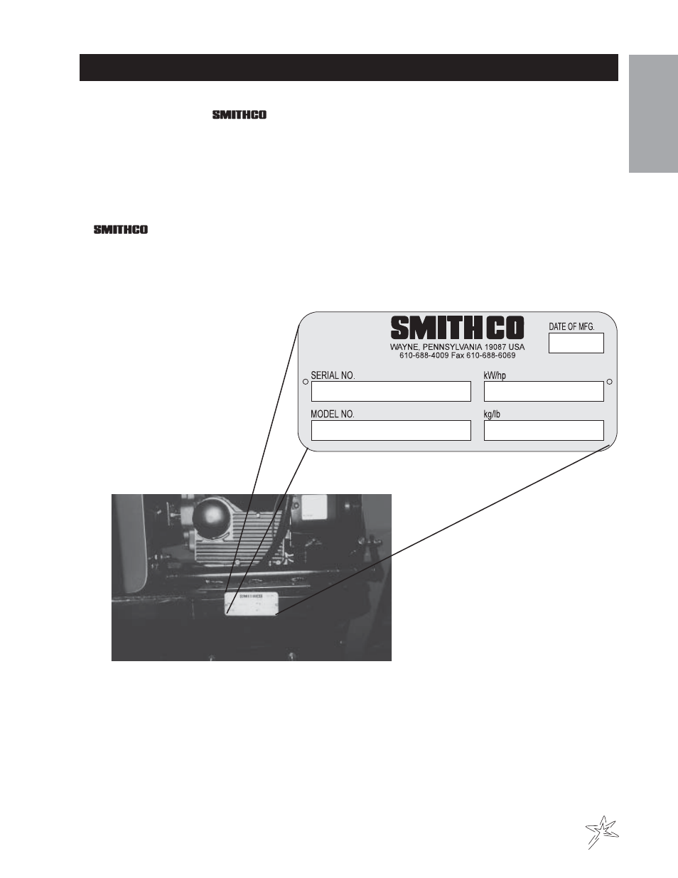 Introduction | Smithco Sweep Star 60 (sn 1498 – 1537) Parts & Service Manual User Manual | Page 3 / 74