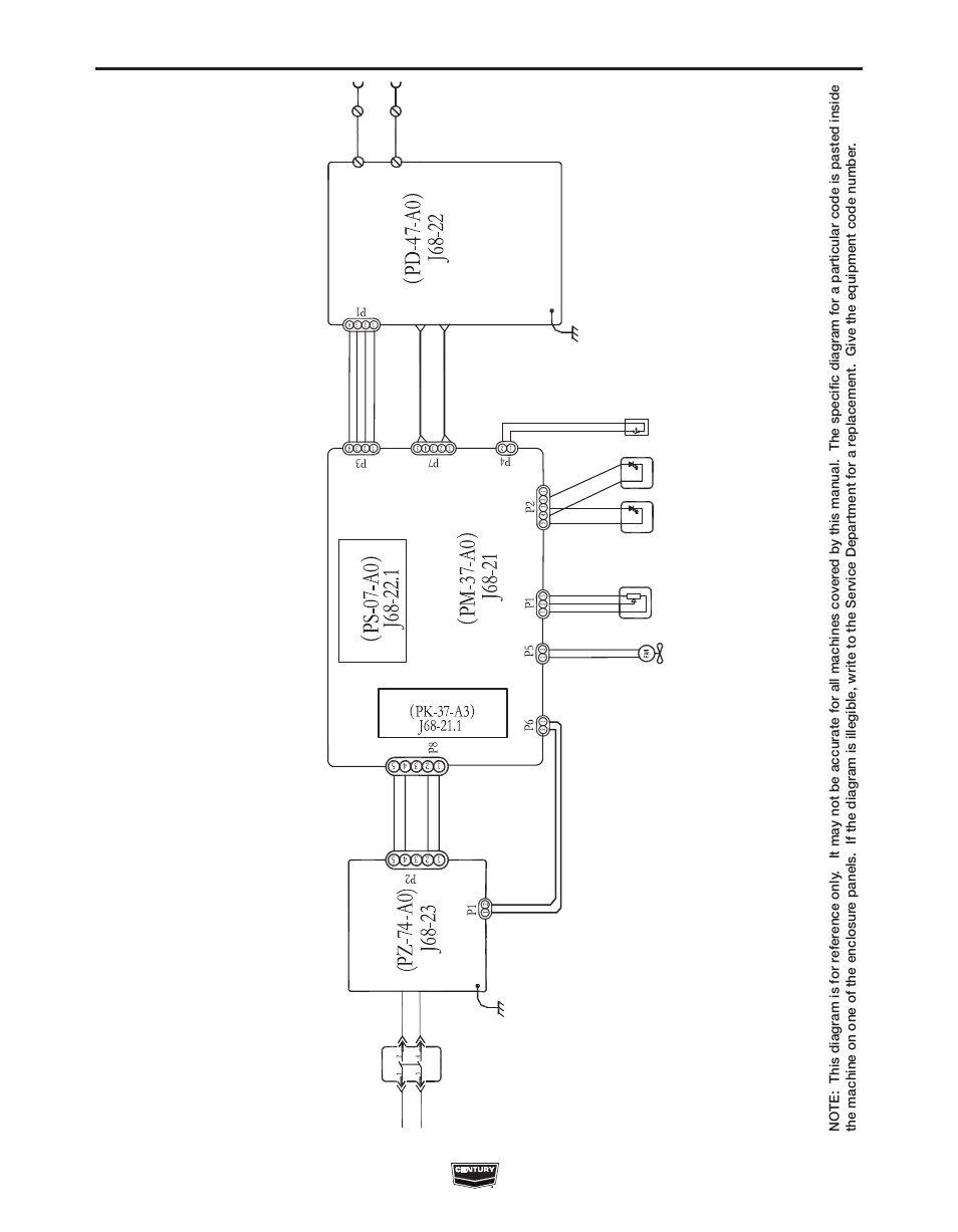 Diagrams | Century INVERTER ARC IM998 User Manual | Page 21 / 24