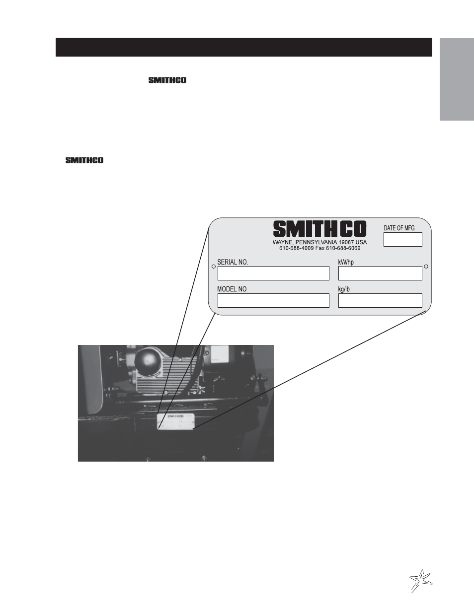 Introduction | Smithco Sweep Star 60 (sn 2242 – 2296) Parts & Service Manual User Manual | Page 3 / 78