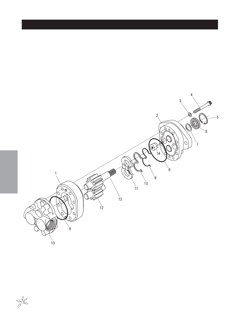 197 eaton gear pump drawing | Smithco Sweep Star 60 (sn 2242 – 2296) Parts & Service Manual User Manual | Page 66 / 78