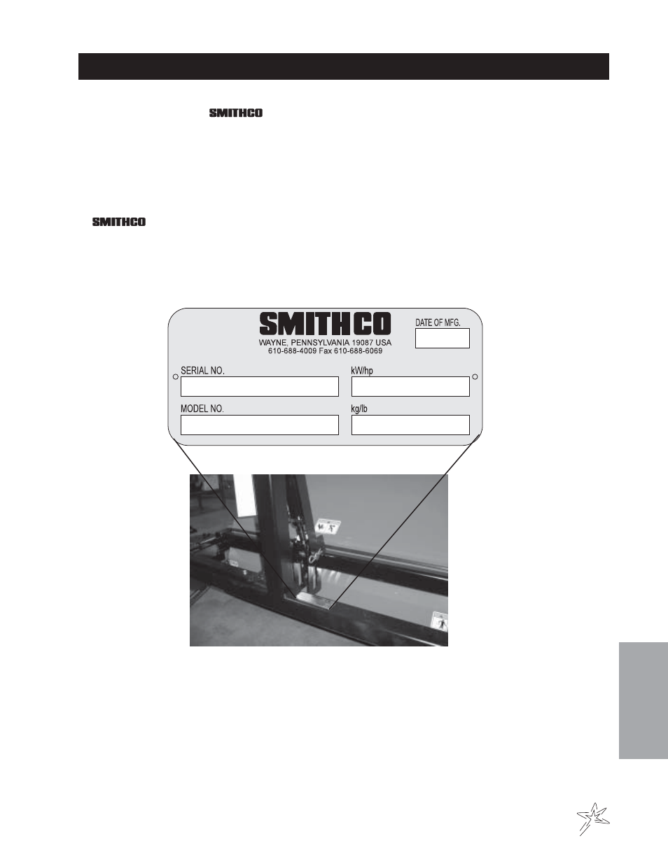 Introduction | Smithco Sweep Star P48 (sn 7800 – 7876) Operator Manual User Manual | Page 3 / 58