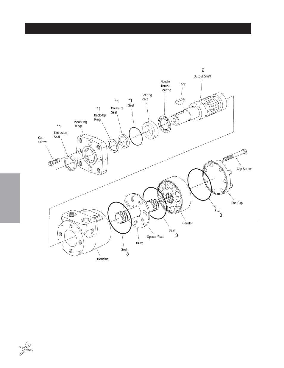 833 hydraulic motor drawing | Smithco Sweep Star P48 (sn 7800 – 7876) Operator Manual User Manual | Page 46 / 58