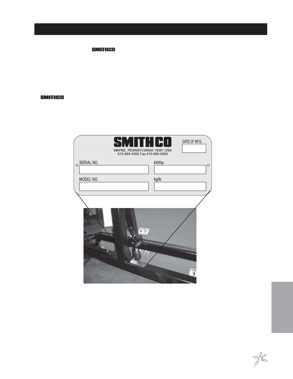 Introduction | Smithco Sweep Star P48 (sn 7892 – 7960) Operator Manual User Manual | Page 3 / 62