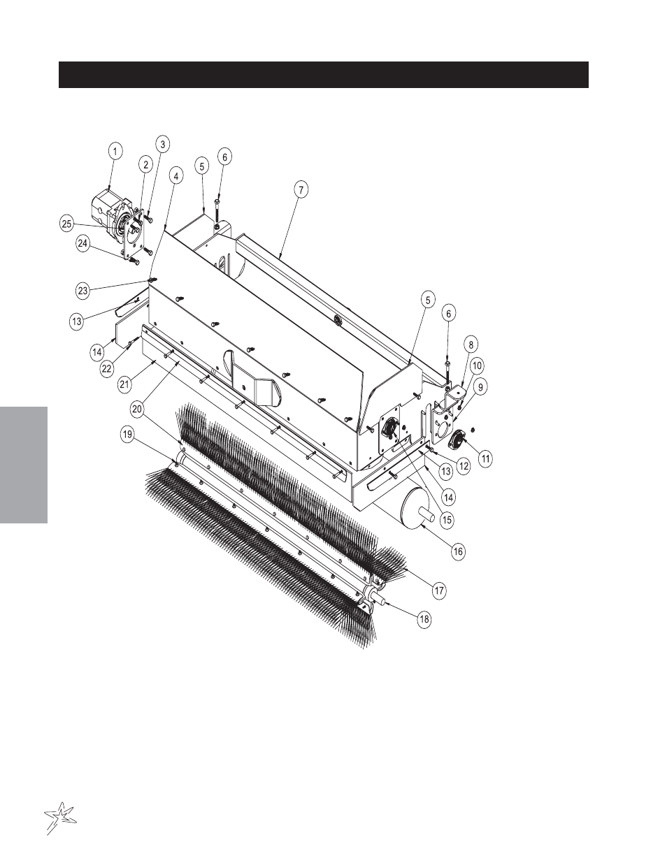 Reel drawing | Smithco Sweep Star P48 (sn 7892 – 7960) Operator Manual User Manual | Page 44 / 62