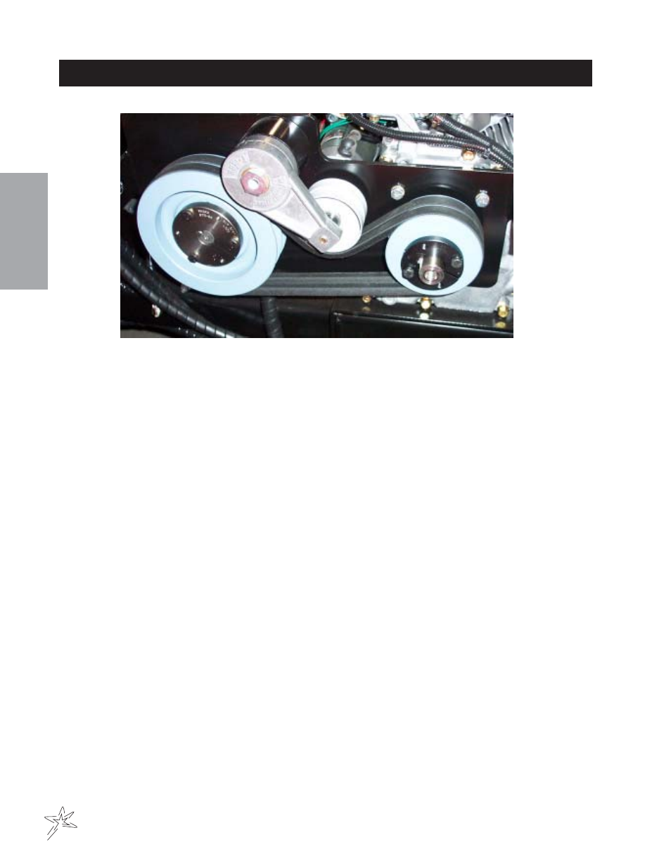 Belt tensioner on p48e | Smithco Sweep Star P48 (sn 7961 – Current) Operator Manual User Manual | Page 12 / 40