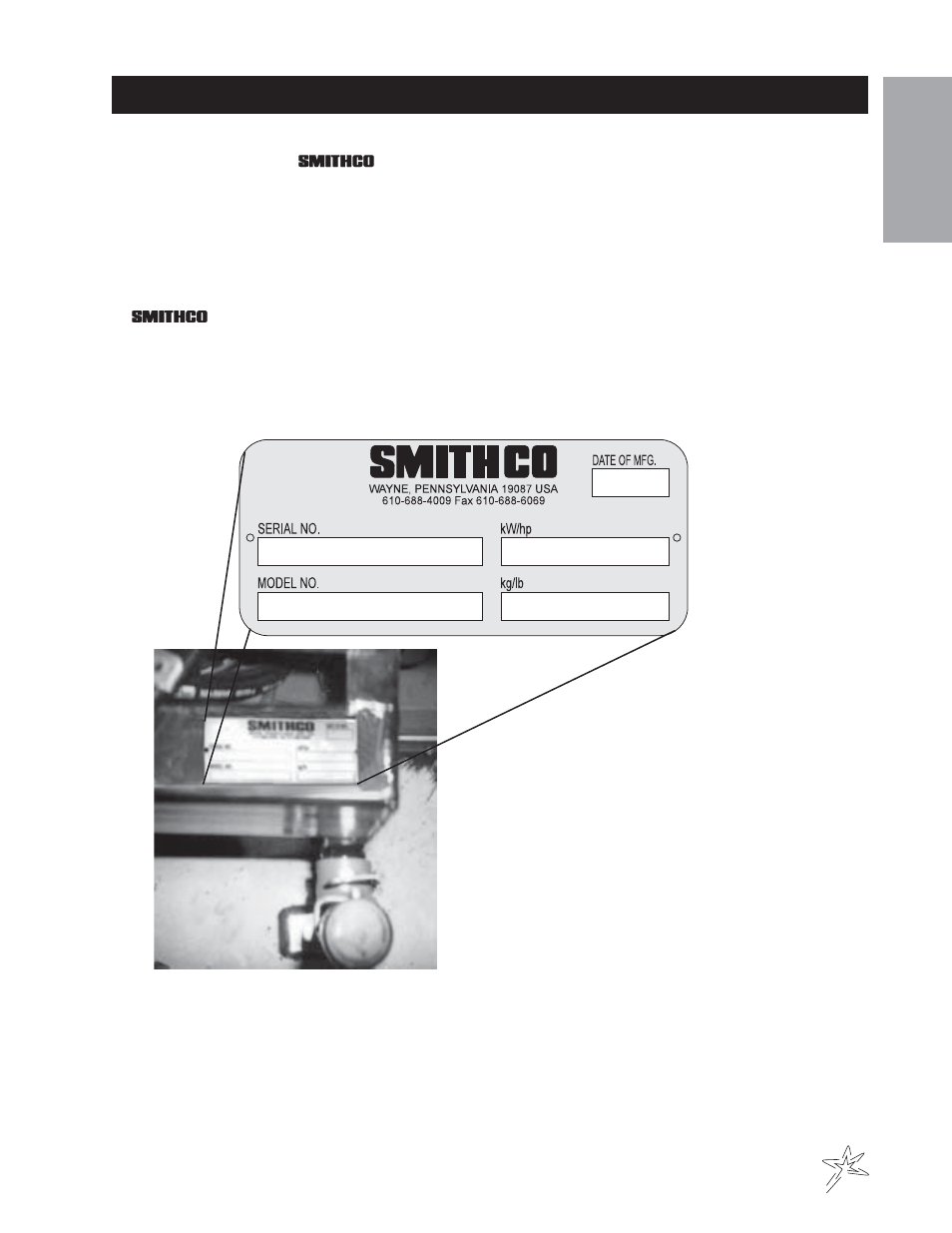 Introduction | Smithco Sweep Star V62 (sn 78001 – 78019) Operator Manual User Manual | Page 3 / 22