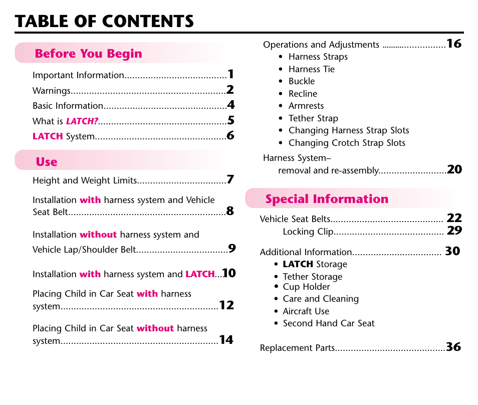 Century Deluxe Series User Manual | Page 2 / 40